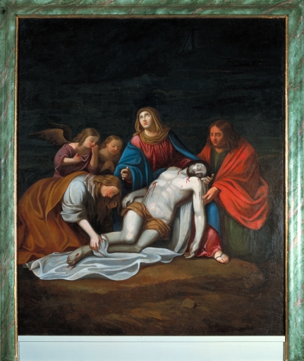 Tableau d'autel : Déposition