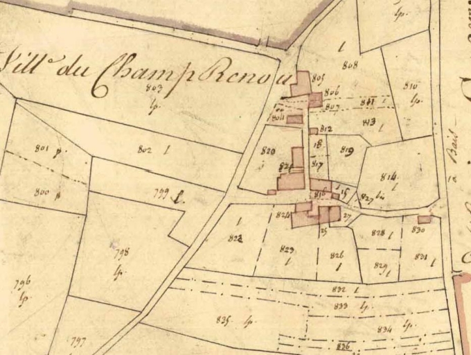 Écart, le Champ Renou (Bais)