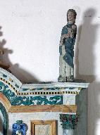 Statue 2 : Vierge à l'Enfant, chapelle Saint-Mathurin (Saint-Martin-sur-Oust)