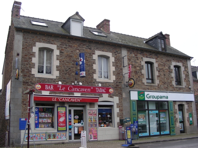 Alignement de maisons, 17-19 Rue du Pavé Saint-Charles (Châteauneuf-d'Ille-et-Vilaine)