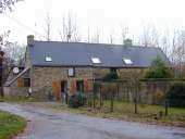 Alignement de maisons, la Gaulière (Pipriac)