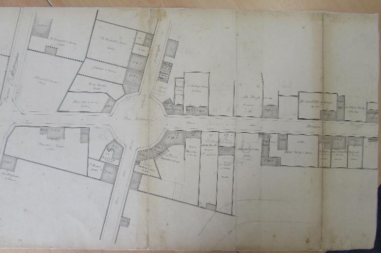 Lotissement Corvasier, rue Jeanne d'Arc ; rue Richemont ; place Jean XXIII (Vannes)