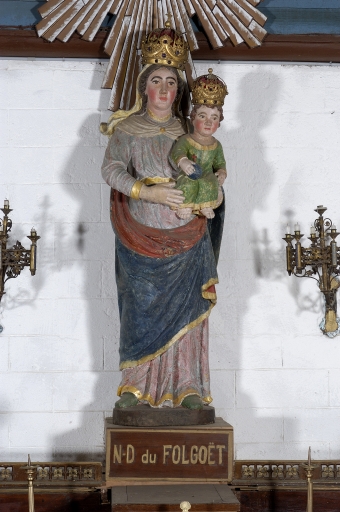 Statue de la Vierge à l'Enfant