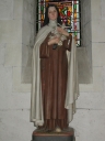 Statue sur culot : Sainte Thérèse de l'Enfant-Jésus