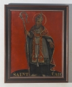 Ensemble de deux tableaux : saint Matthieu, saint Cado