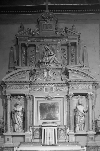 Prieuré de bénédictins, église paroissiale Saint-Pierre (Gaël)