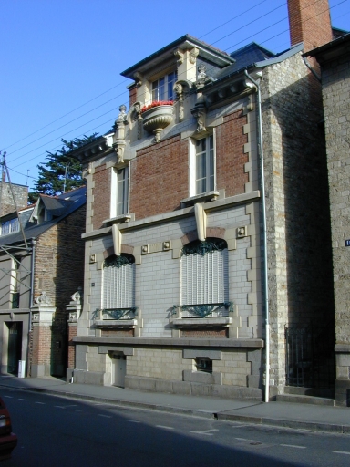 Maison de notaire, 9 rue Arthur-de la Borderie (Rennes)