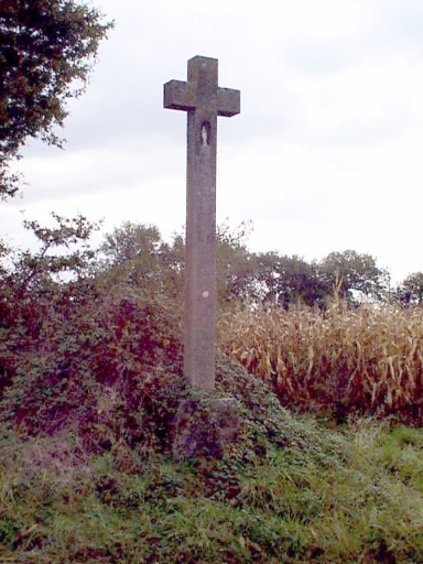 Croix de chemin, R.D.80, la Haute Roche (Baguer-Morvan)