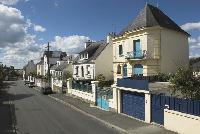 Lotissement de l'avenue Jean-Marie Bécel, 26 à 30, 34 à 44, 48 à 70 avenue Jean-Marie Bécel (Vannes)
