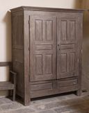 Armoire de fabrique, chapelle Notre-Dame de Toutes Aides, Bréhélan (Sérent)