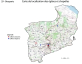 Les églises et chapelles sur la commune de Brasparts