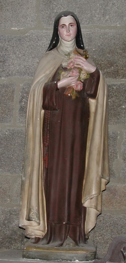 Statue : sainte Thérèse de l'Enfant-Jésus (Saint-Pierre-de-Plesguen fusionnée en Mesnil-Roc'h en 2019)