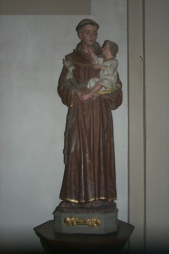 Statue : saint Antoine de Padoue
