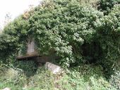 Bunker - casemate avec cloche blindée à une embrasure pour une mitrailleuse (type 648) (B 105), Le Hildy (Brest)