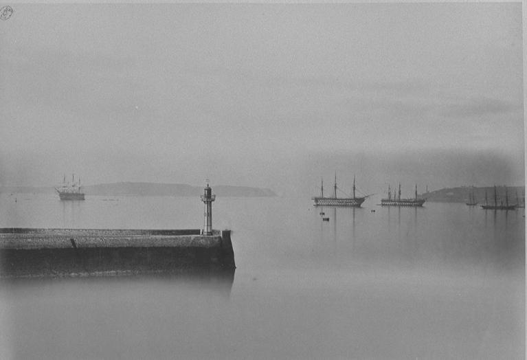 Digue sud, port de commerce (Brest)