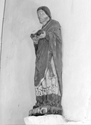 Statue (d'applique, petite nature) : saint Cado, église paroissiale Saint-Pierre, Saint-Paul (Malguénac)