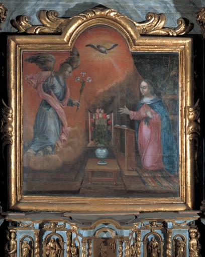 Tableau d'autel : Annonciation