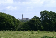Le bourg de Plouha et sa périphérie