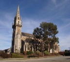 Nouvelle église paroissiale Saint-Cieux, rue de l'Église, place de l'Église (Lancieux)