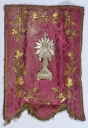 Voile d'exposition du saint sacrement : Enfant-Jésus, ostensoir