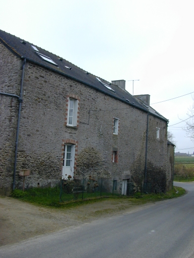 Alignement de maisons, la Caminais (Pleurtuit)
