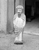 Statue : Saint Gorgon, chapelle Saint-Gorgon, chapelle frairienne (Pocé-les-Bois)