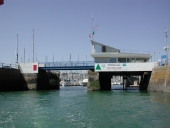 Barrage du bassin à flot (Binic fusionnée en Binic-Etables-sur-Mer en 2016)