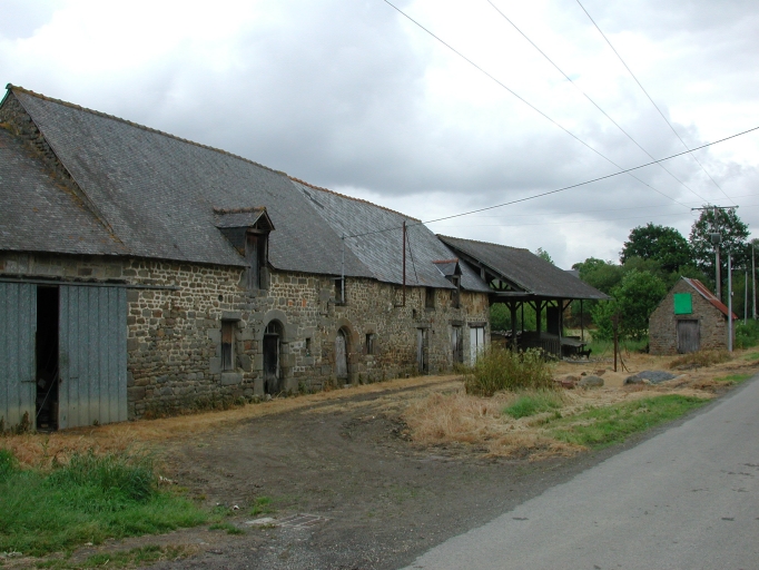 Alignement de maisons, Bas Lizion (Combourg)