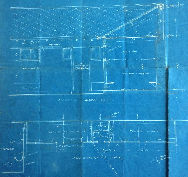 Vélodrome de la Rabine, actuellement Stade de football de la Rabine (Vannes)