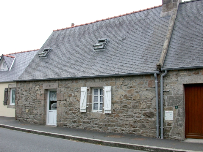 Maison, 64 rue du Bourg, Pontourgon (Pleumeur-Bodou)