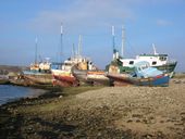 Cimetière de bateaux, le Sillon (Camaret-sur-Mer)
