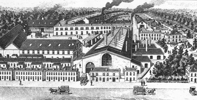 Verrerie de la Hellonière, puis verrerie de Laignelet, avenue de la Verrerie (Fougères)