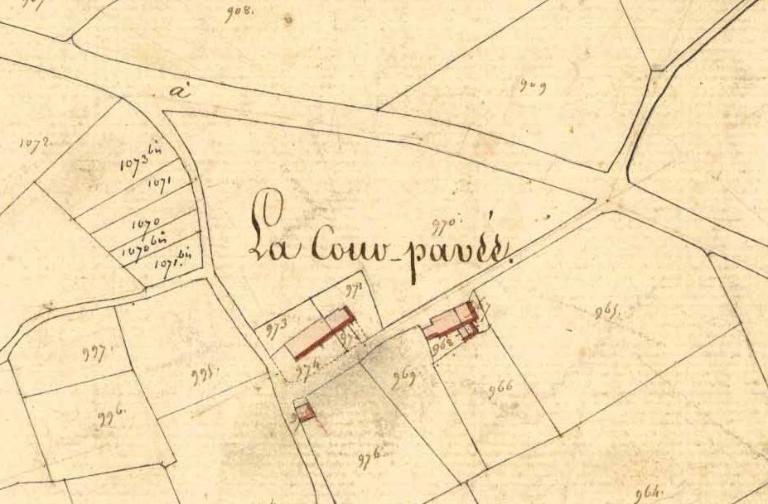 Fontaine de dévotion Saint-Laurent, Saint-Sulpice, la Cour Pavée (Antrain fusionnée en Val-Couesnon en 2019)