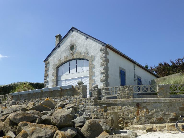 Abri du canot de sauvetage actuellement maison, Porz Reter (Île-de-Batz)