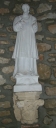 Statue sur socle : saint