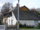 Alignement de maisons, les Coudrais (Bruz)