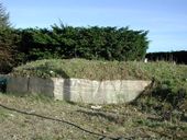 Encuvement pour pièce antiaérienne de type L 409a (Mo 73), Ploujean (Morlaix)