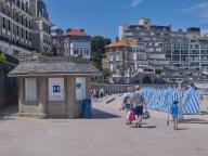 Cabines de bain sur la commune de Dinard