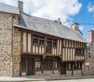 Alignement de maisons, 9 et 11 rue du Coignet (Dinan)