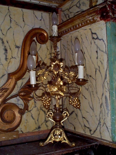 Ensemble 1 de 2 chandeliers d'autel