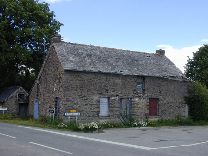 Ancienne ferme, les Quatre routes de l'Ajeu (Plélan-le-Grand)