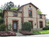 La gare de Châteaulin-ville, rue Raoul Anthony (Châteaulin)