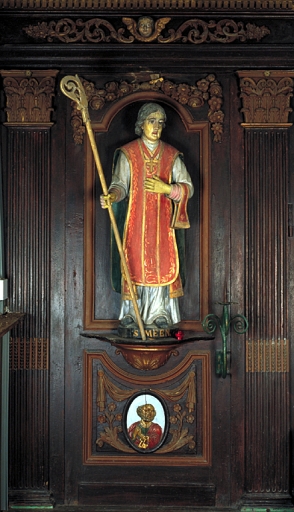 Statue de saint Méen