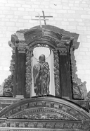 Statue (d'applique, petite nature) : saint Joachim, église paroissiale Notre-Dame du Roncier (Rostrenen)
