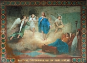 Peinture monumentale : Songe de saint Martin