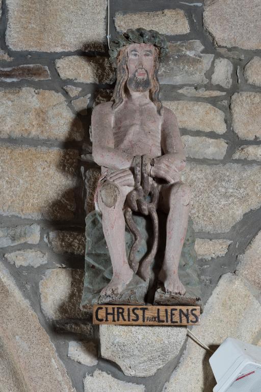 Statue : Christ aux liens, Eglise Saint-Judoce (Lohuec)
