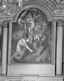 Tableau (tableau d'autel) : Descente de croix, église paroissiale Saint-Martin (Balazé)