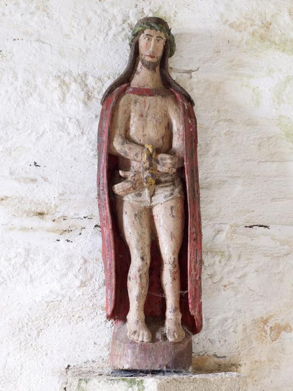 Statue : Ecce homo, Chapelle Saint-Jean-Botlan (Edern)