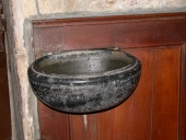 Ensemble de 3 bénitiers d'applique