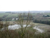 Les ponts, les digues, le circuit de l'eau sur la commune de Pléboulle
